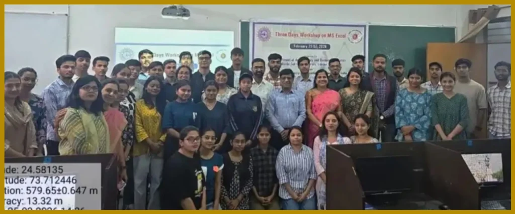 MS Excel Workshop Kicks Off at Mohanlal Sukhadia University