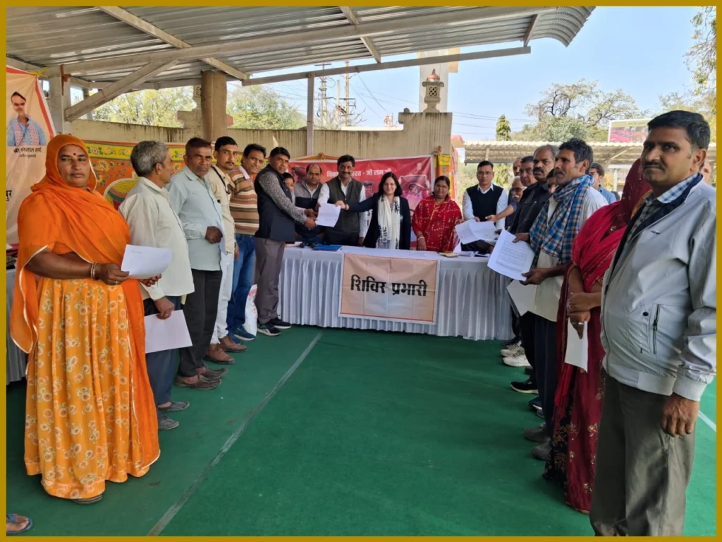 Udaipurs Village Uplift Camp Benefits Farmers with Grants