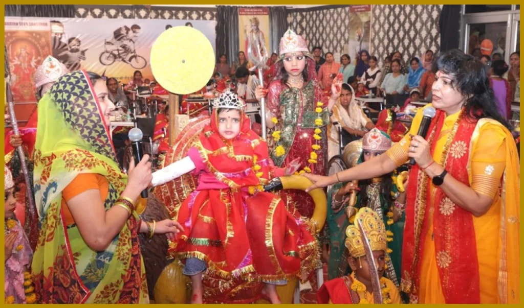 501 Disabled Girls Honoured on Durga Ashtami