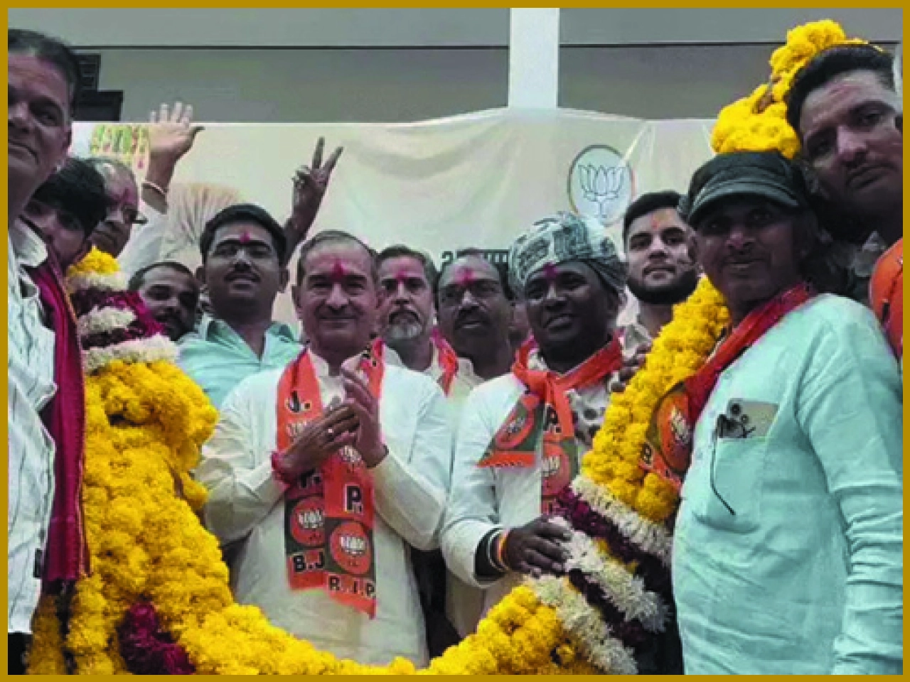 51 Congress Workers Join BJP in Udaipur
