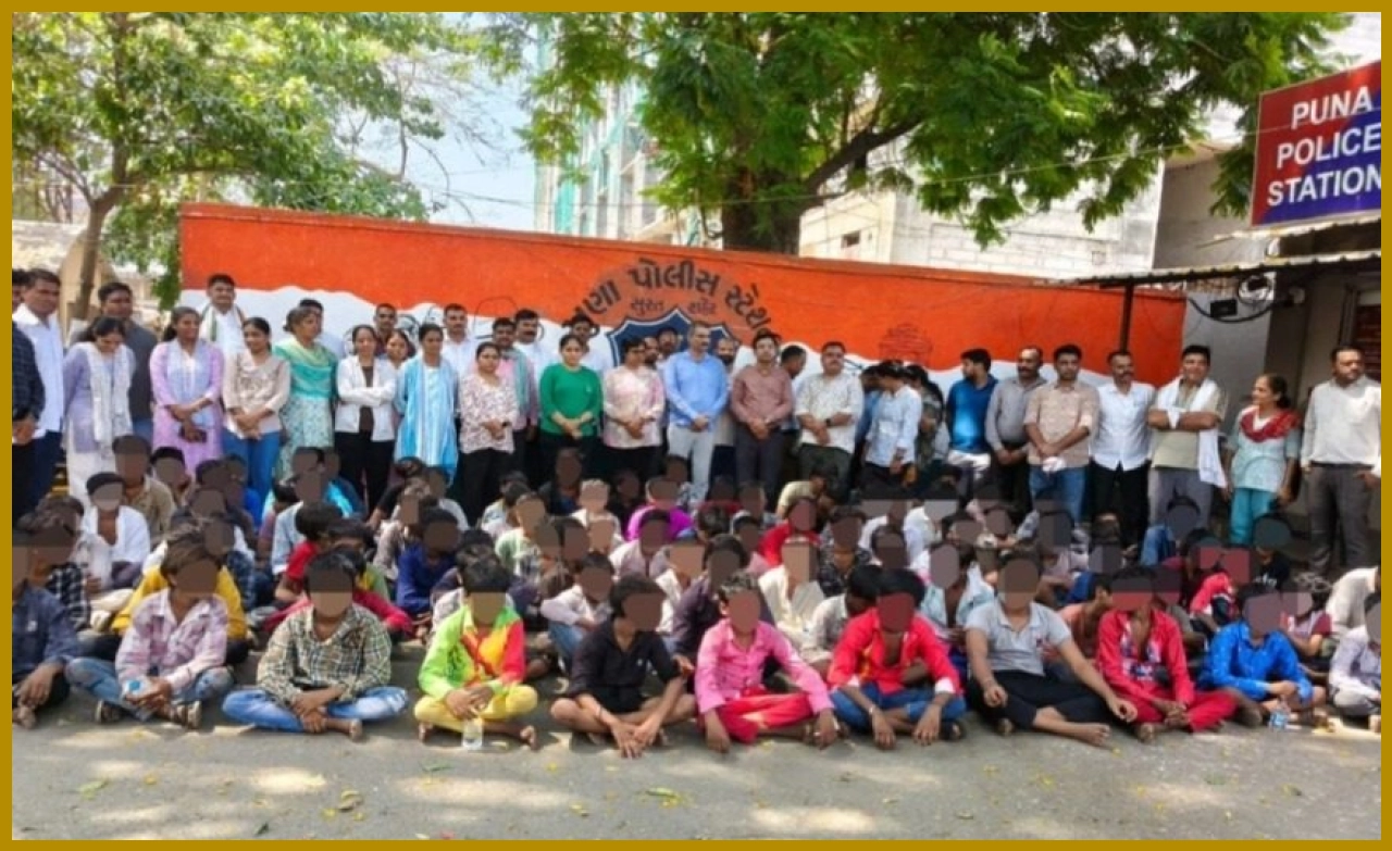 91 Minors Rescued from Child Labour in Surat
