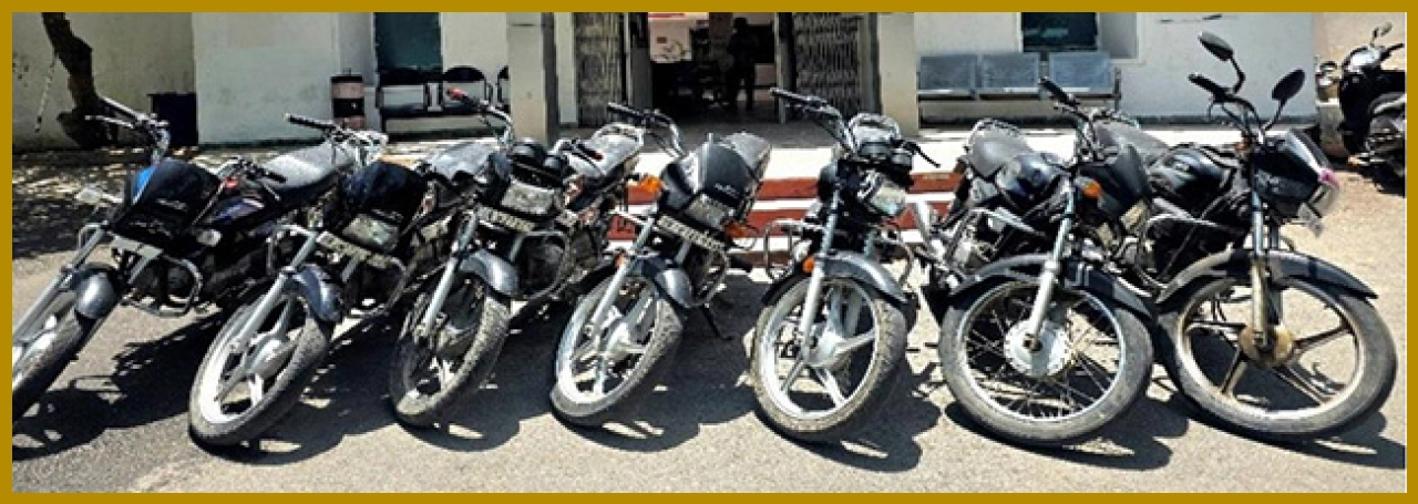 Bike Theft Gang Busted in Udaipur