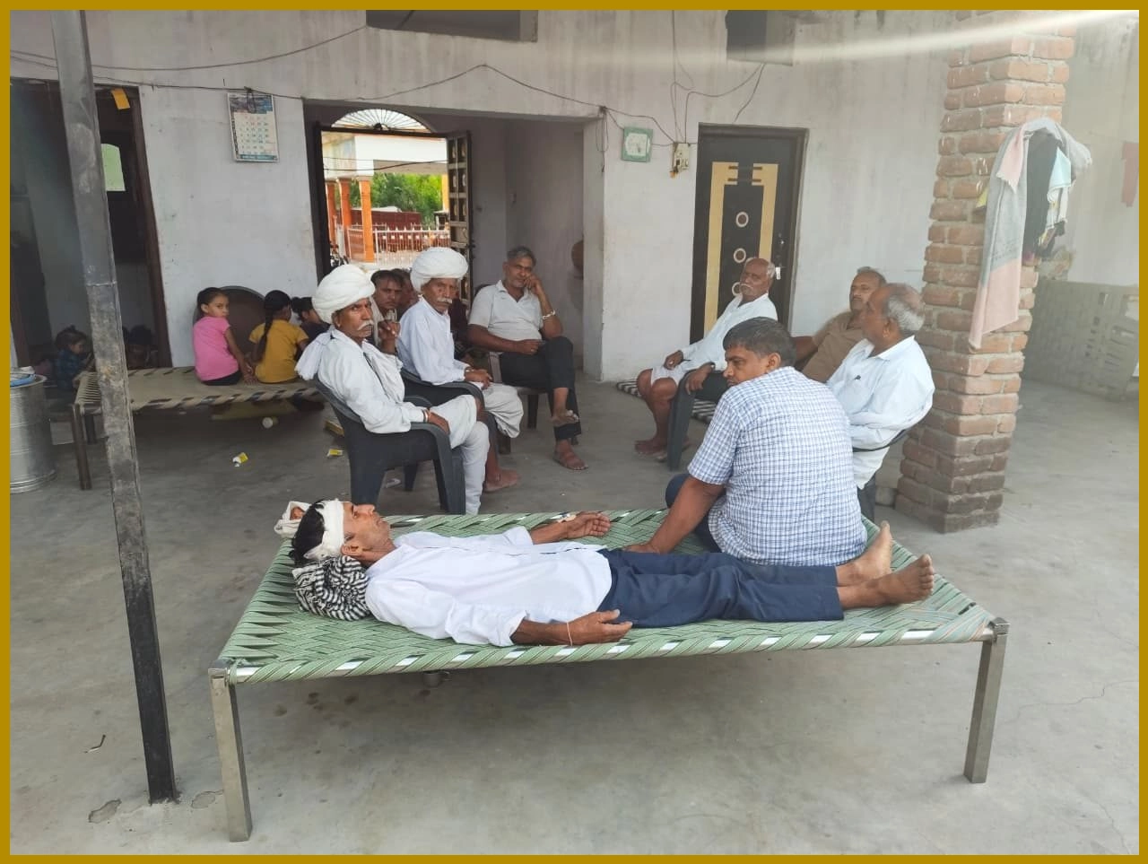 Burglars Attack Family in Rajasthan Village