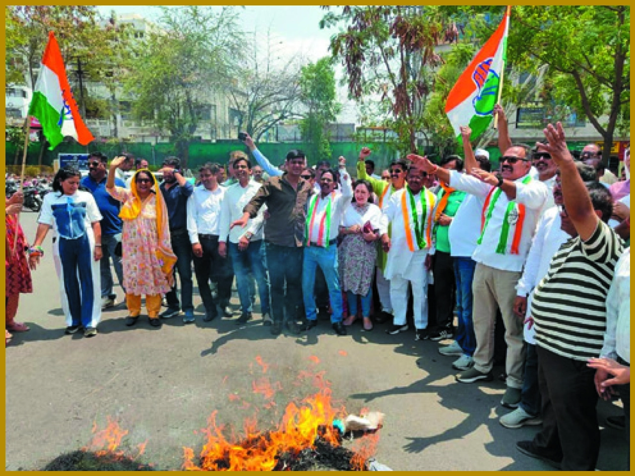 Congress Protests Against NEET-2026 Paper Leak