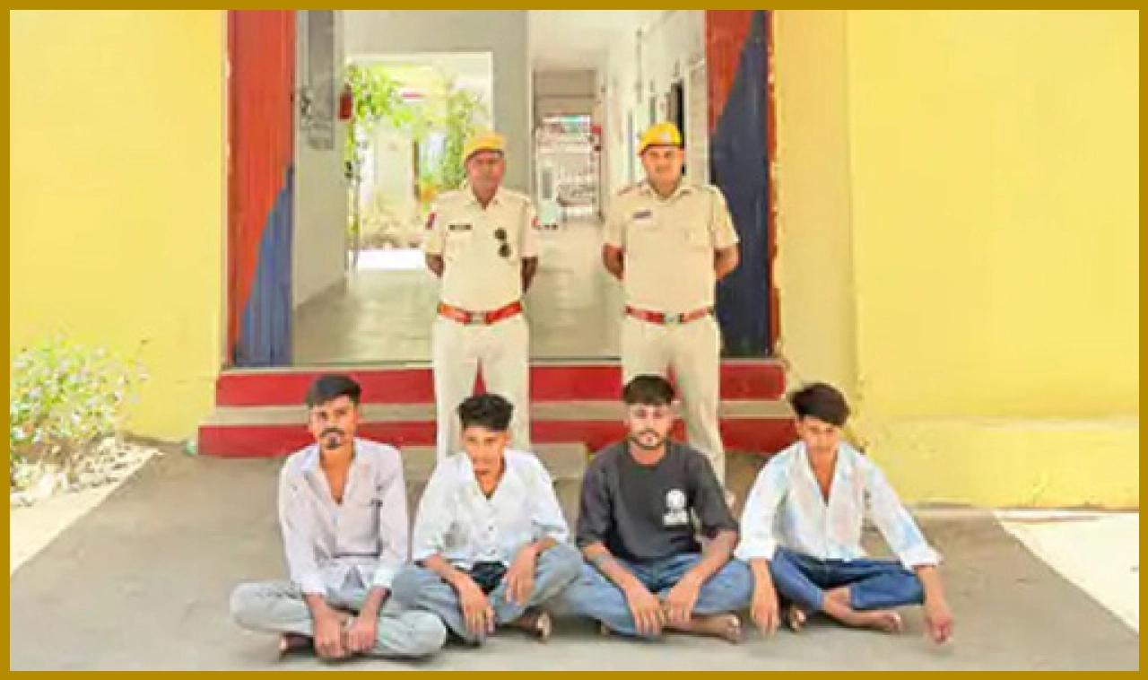 Four Youths Arrested for Drinking Party in School Premises