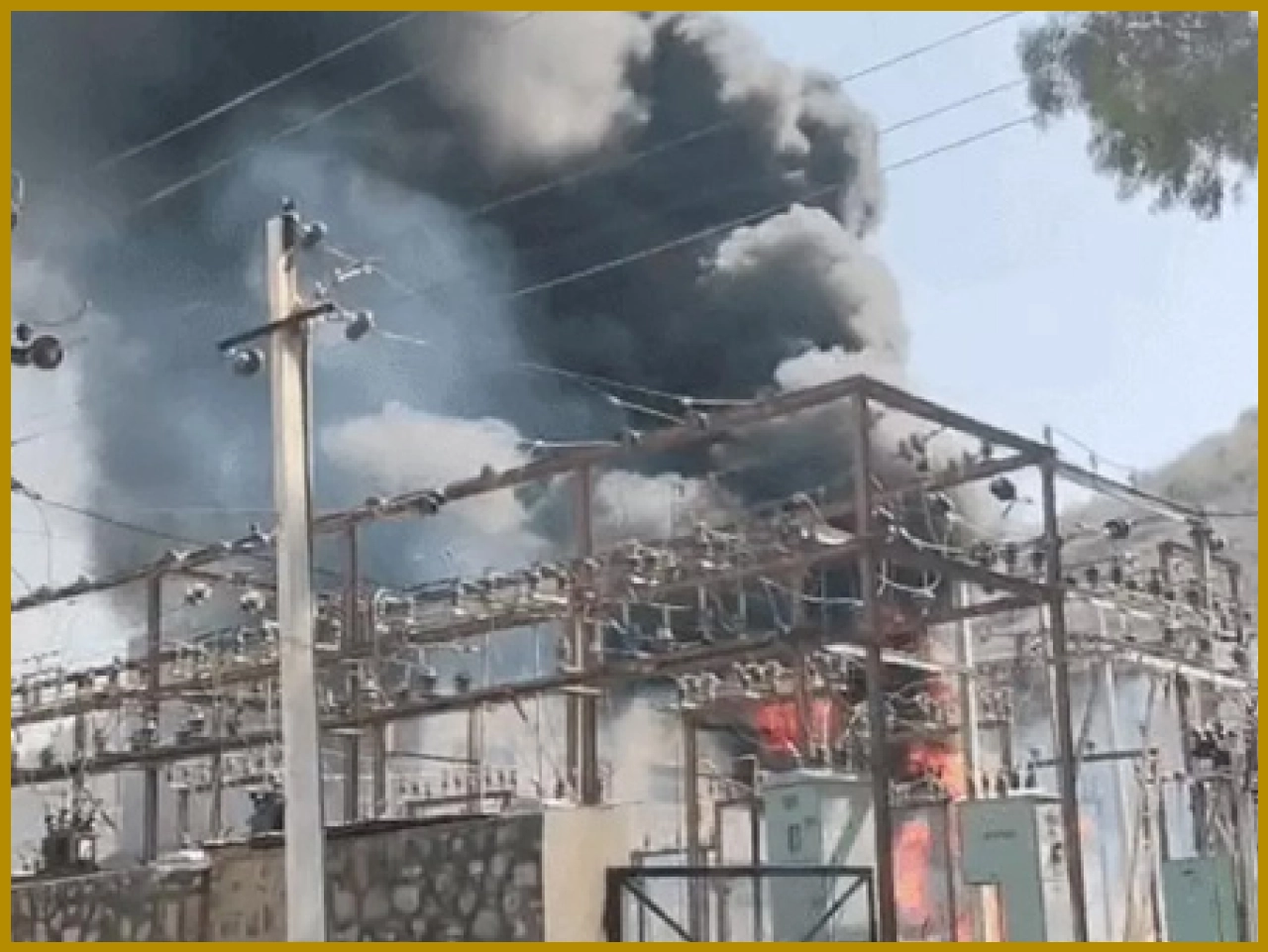 Power Transformer Blast in Udaipur Amidst Scorching Heat