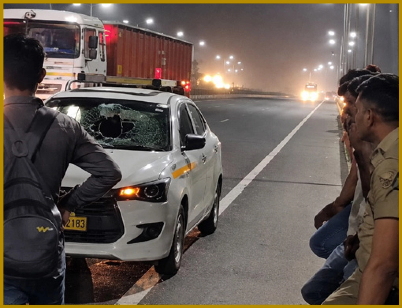 Stone Pelting Incident on Udaipur-Ahmedabad Highway Causes Panic