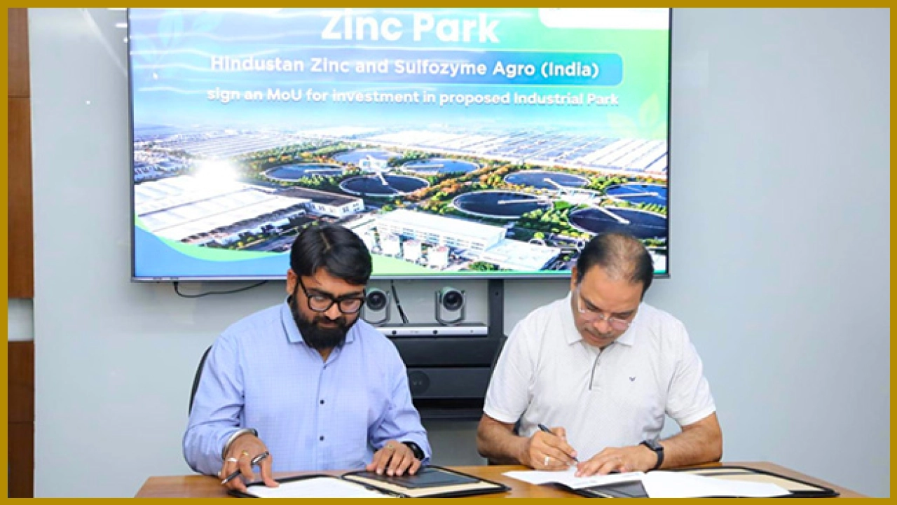 Hindustan Zinc Signs MoU with Sulfozyme Agro for Sustainable Metal Recovery