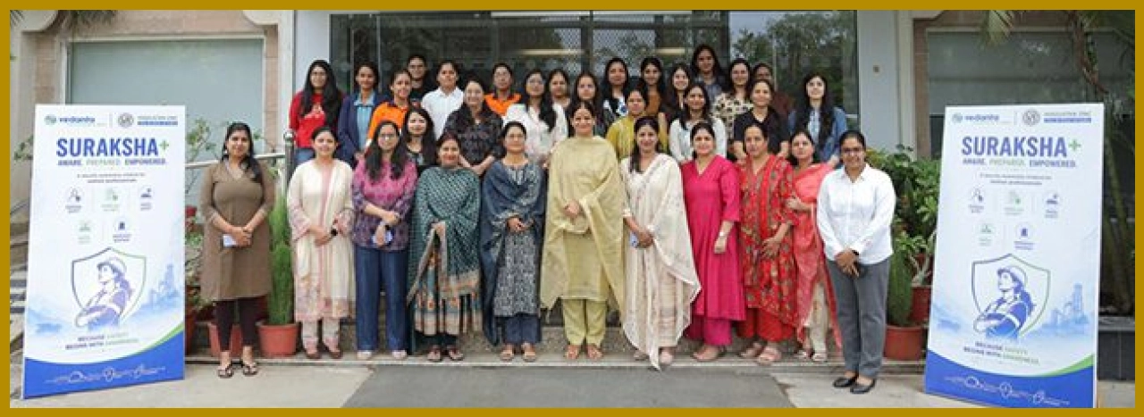 Hindustan Zinc Launches Suraksha+ Program for Womens Safety Awareness
