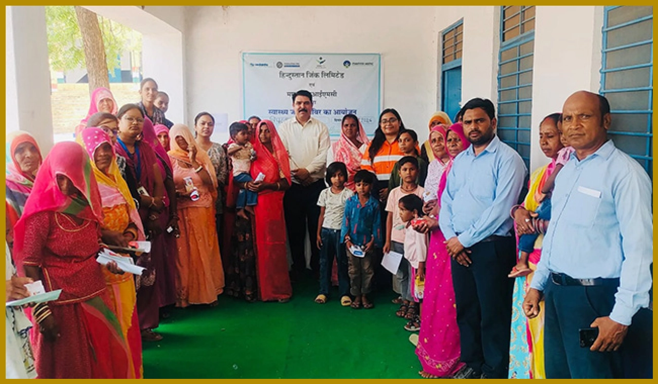 Over 1,100 Rural Beneficiaries Gain from Hindustan Zincs Health Camps