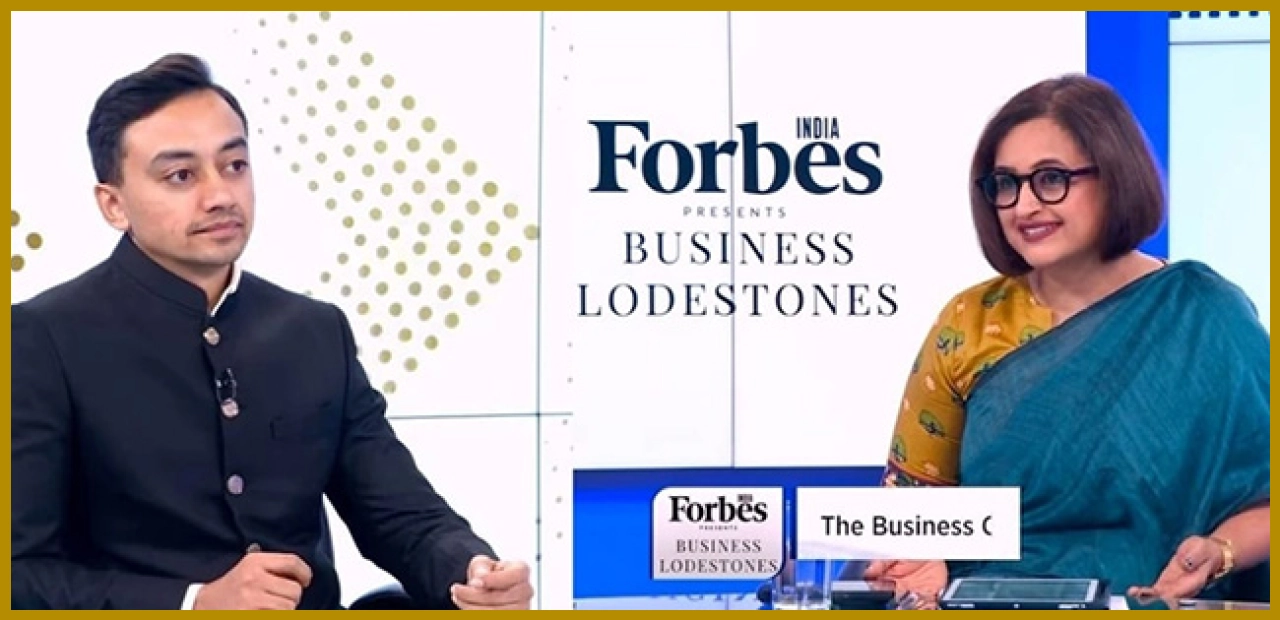 Udaipurs Arpit Singhi Featured in Forbes Interview