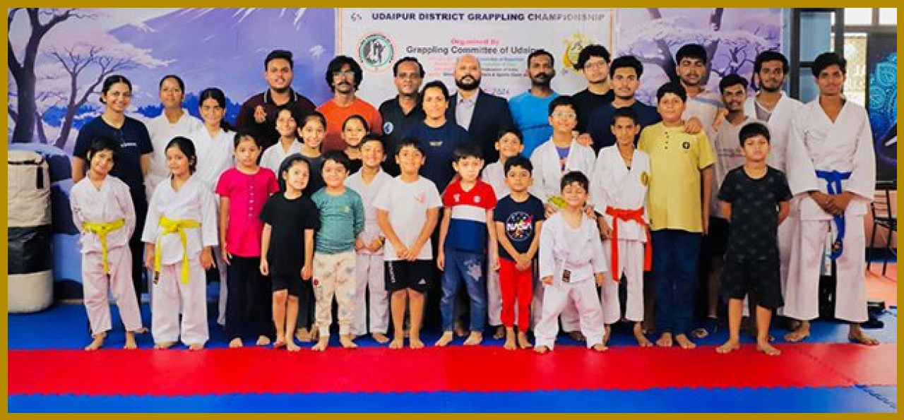 Udaipur Grappling Wrestling Team Selected for State Competition