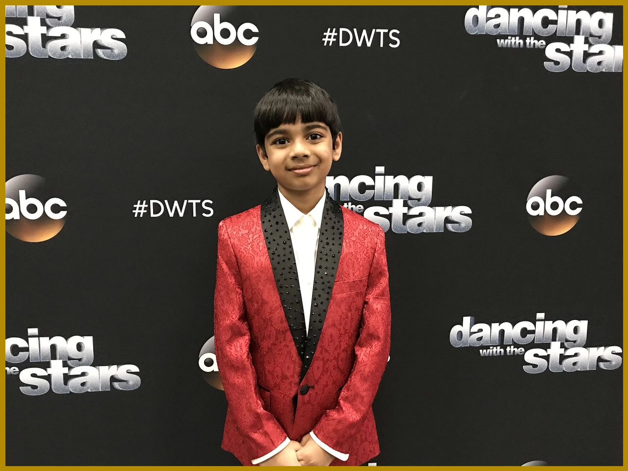 Akash at Dancing With The Stars Juniors in 2018